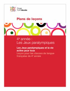 Image of 4e année: Les Jeux paralympiques cover